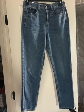 American Eagle Outfitters High-Rise Straight Leg mom jeans